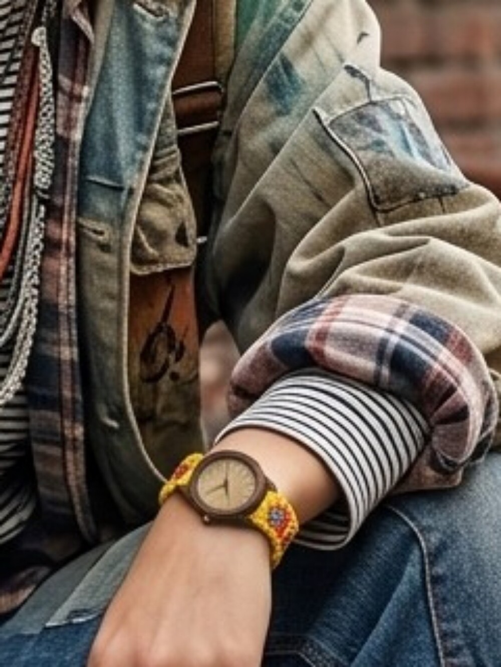 Limited Edition COCO beaded watch